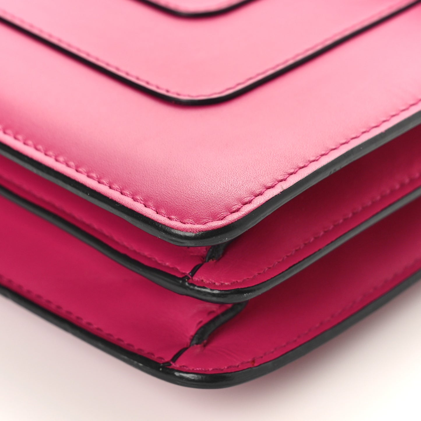 Calfskin Serpenti Forever Shoulder Bag Pink