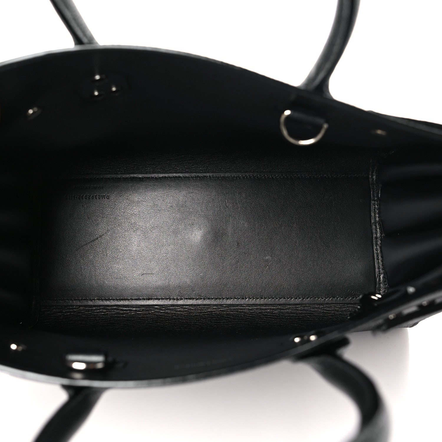 Saint Laurent Grained Calfskin Baby Sac De Jour Black 5 of 11