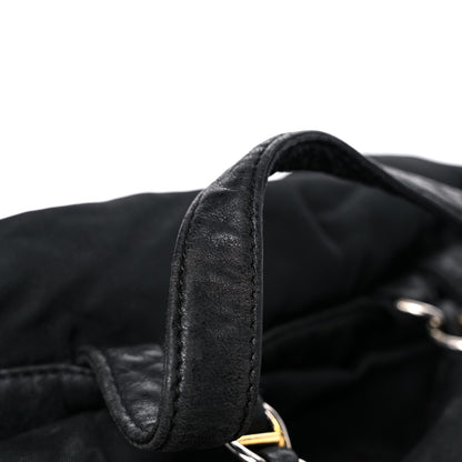 Prada Tessuto Nylon Vela Chain Backpack Black 17 of 20