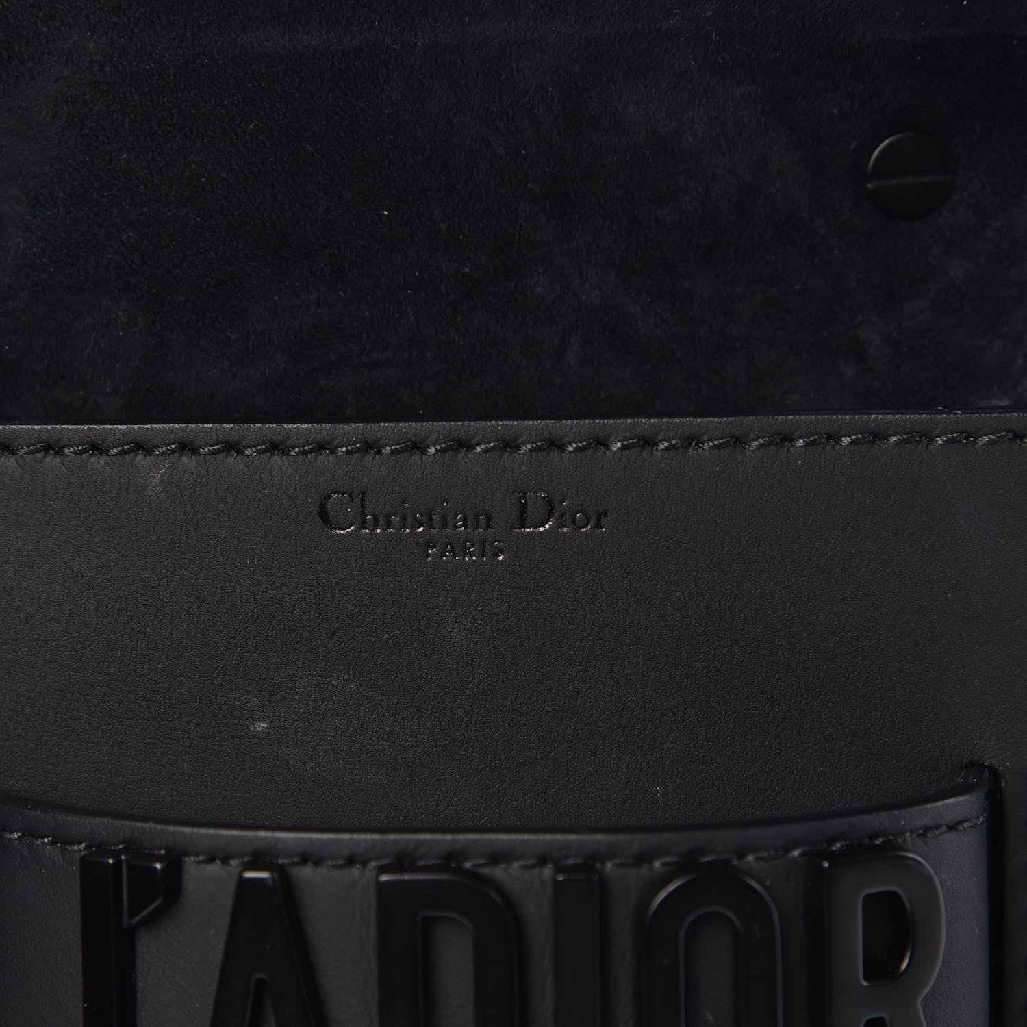 Christian Dior Ultra Matte Calfskin Mini J'Adior Chain Flap Bag Black 7 of 10