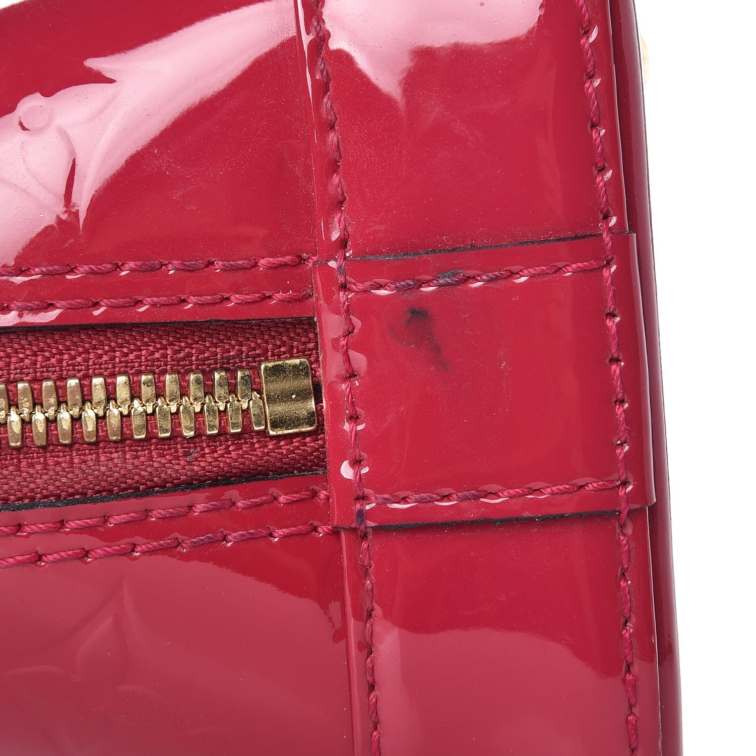 Louis Vuitton Vernis Alma BB Rose Indien 13 of 13
