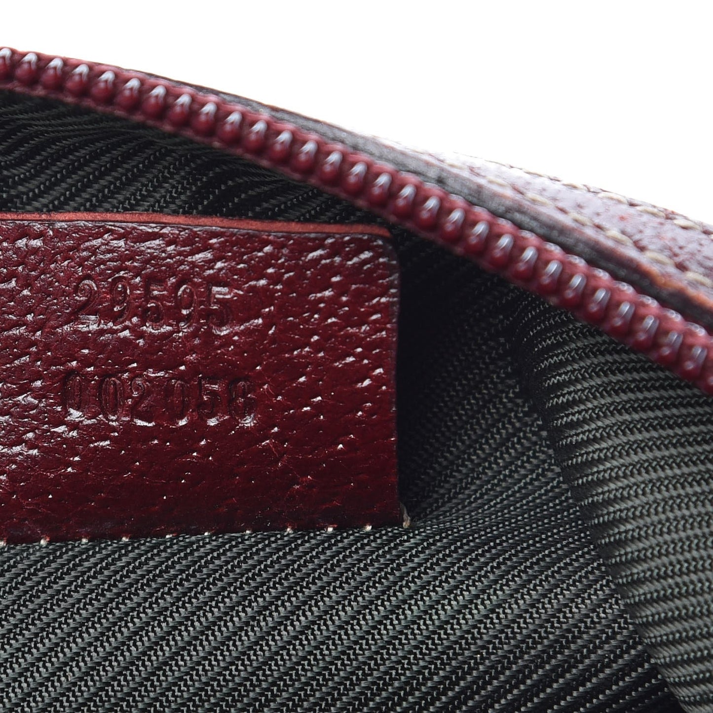 Monogram Large Cosmetic Case Burgundy