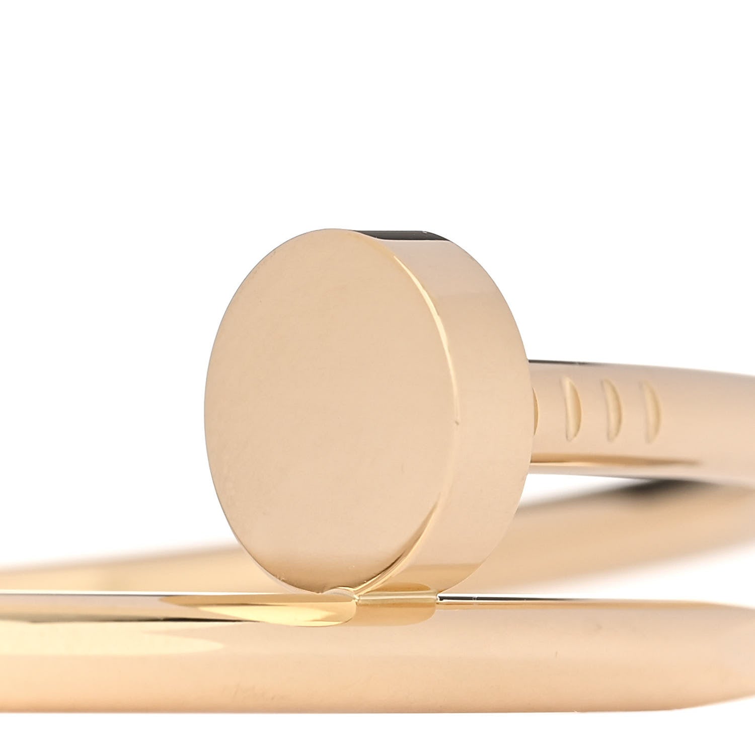 Cartier 18K Yellow Gold Juste Un Clou Bracelet 17 3 of 6