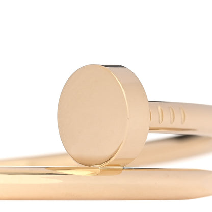 Cartier 18K Yellow Gold Juste Un Clou Bracelet 17 3 of 6