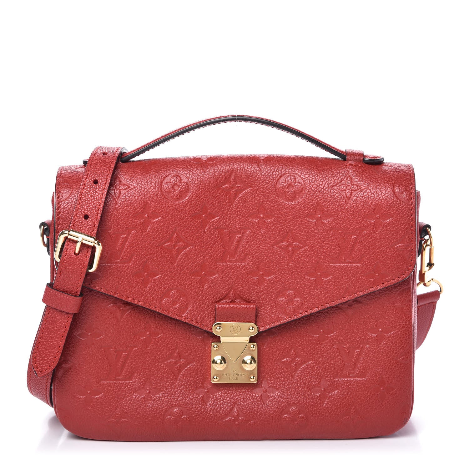 Louis Vuitton Empreinte Pochette Metis Cherry 1 of 10