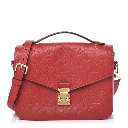 Louis Vuitton Empreinte Pochette Metis Cherry 1 of 10