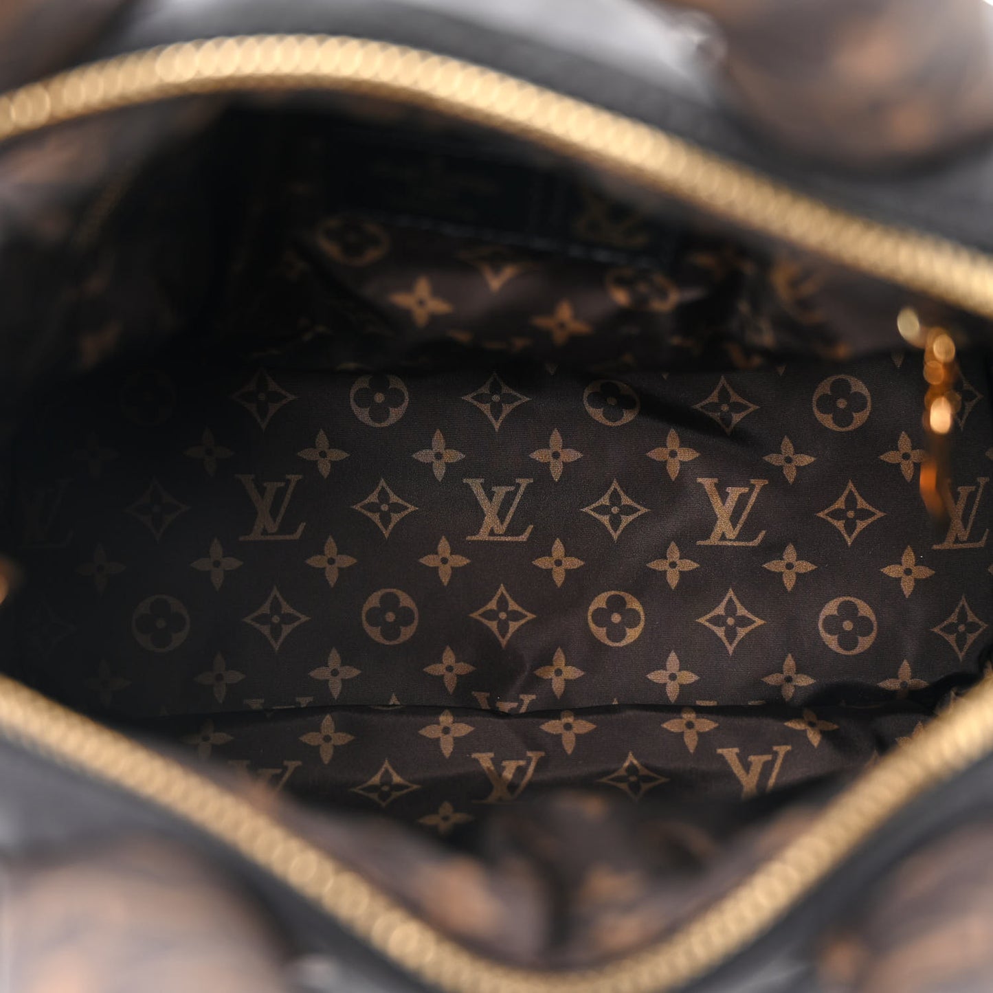 Econyl Mini Monogram Pillow Speedy Bandouliere 25 Black