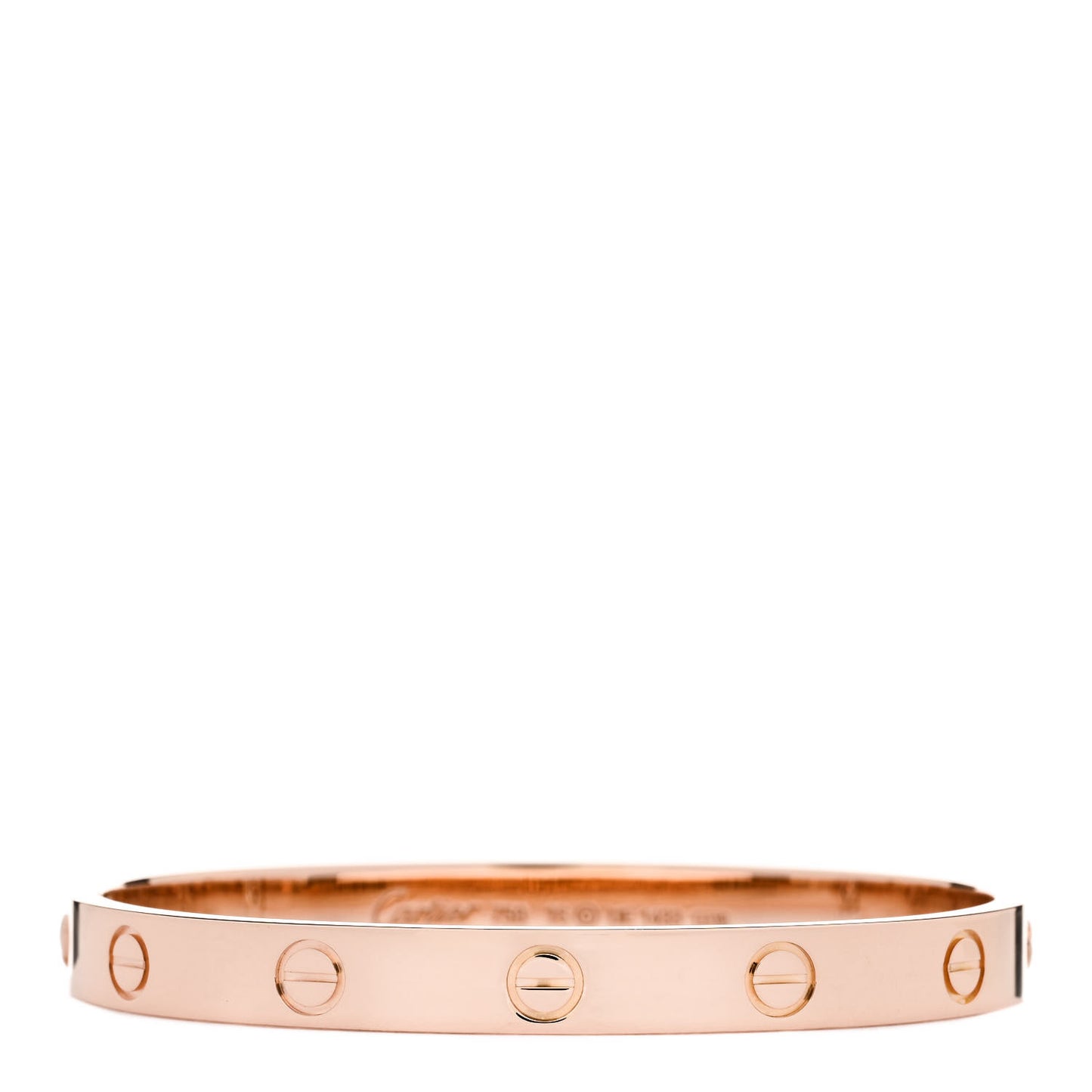 18K Pink Gold LOVE Bracelet 16