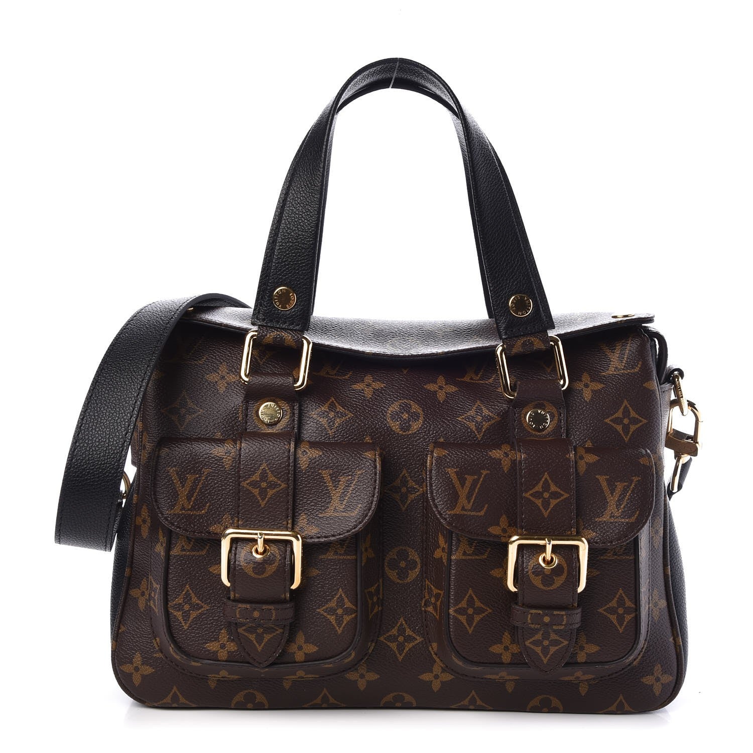 Louis Vuitton Monogram Manhattan NM Black 1 of 8