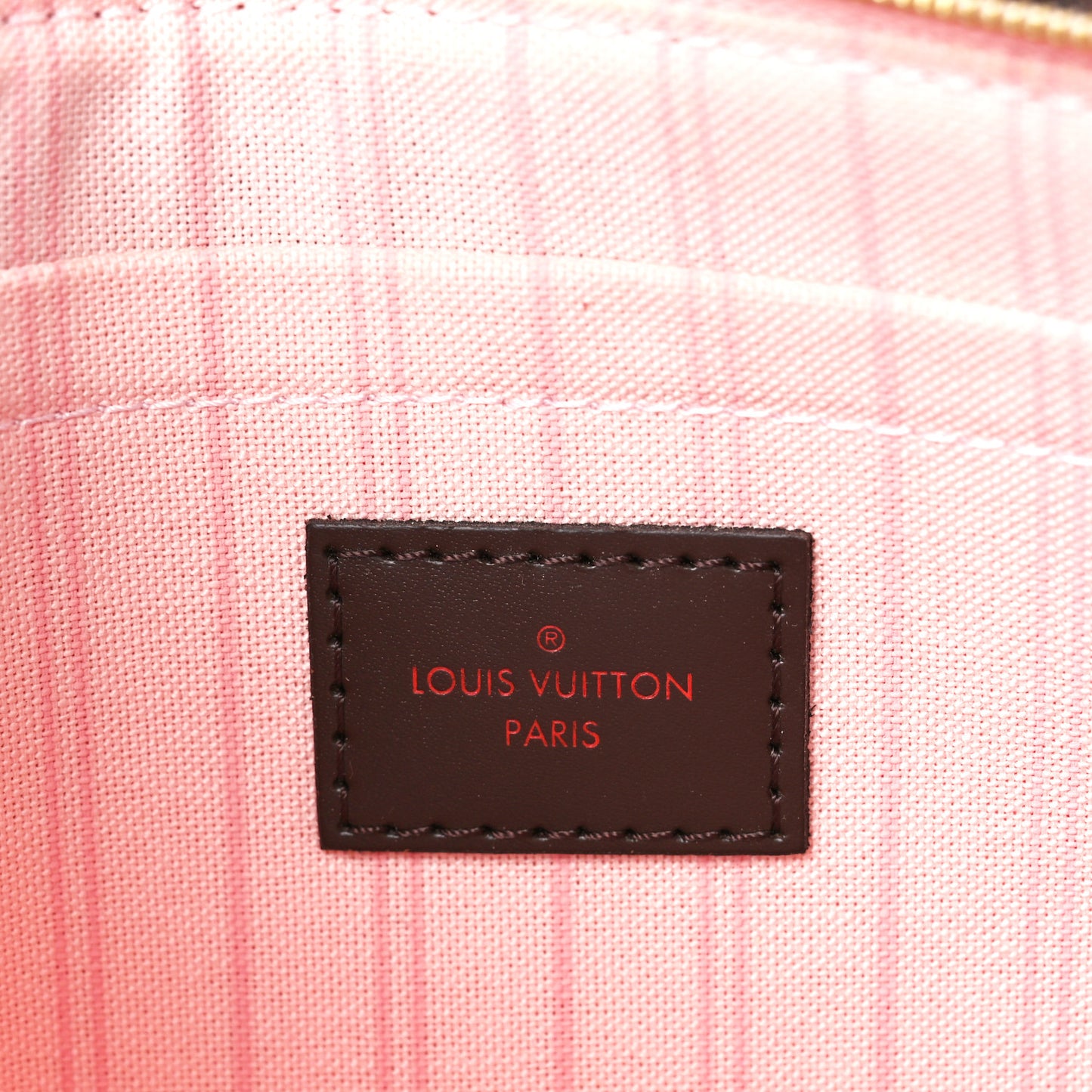 Damier Ebene Neo Neverfull MM Rose Ballerine