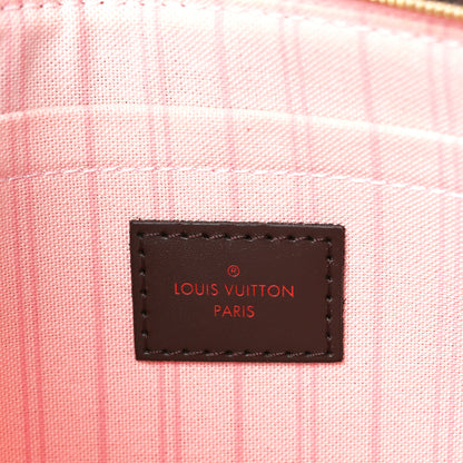 Louis Vuitton Damier Ebene Neo Neverfull MM Rose Ballerine 11 of 16