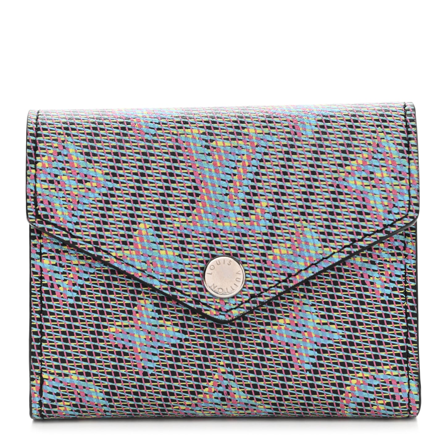 Monogram LV Pop Zoe Wallet Blue