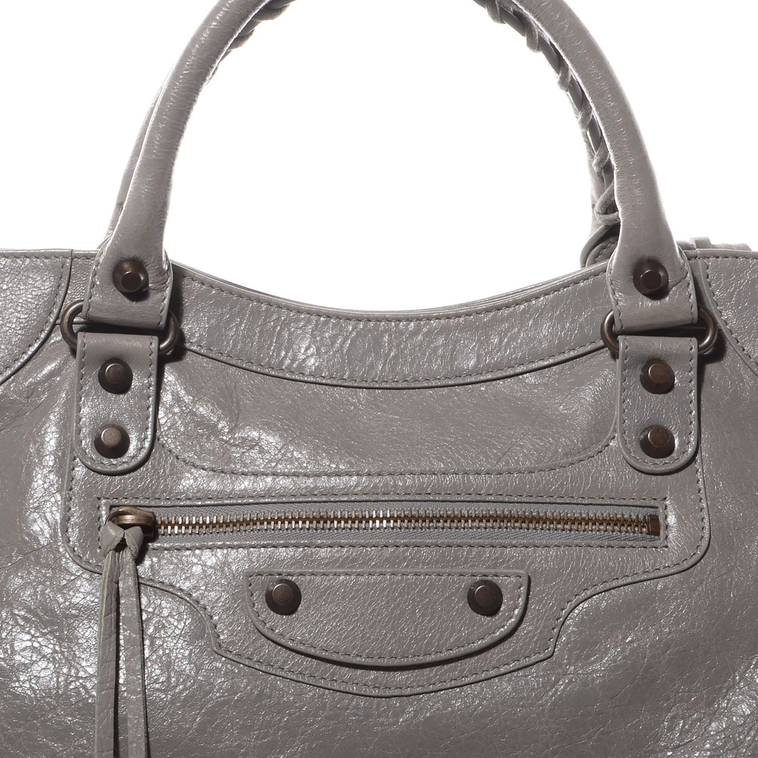 Balenciaga Agneau Velo Gris Pyrite 9 of 10