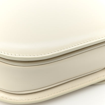 Celine Shiny Calfskin Teen Besace Chain Triomphe White 12 of 12