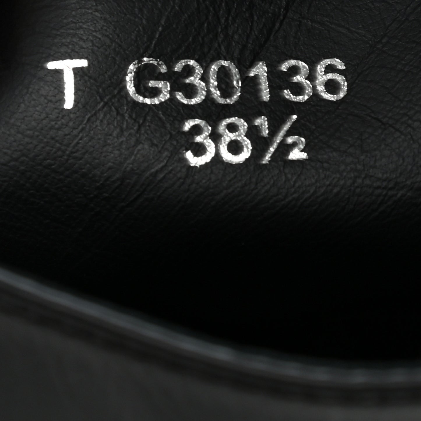 Lambskin Boots 38 Black