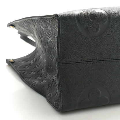 Louis Vuitton Empreinte Monogram Giant Onthego GM Black 8 of 9