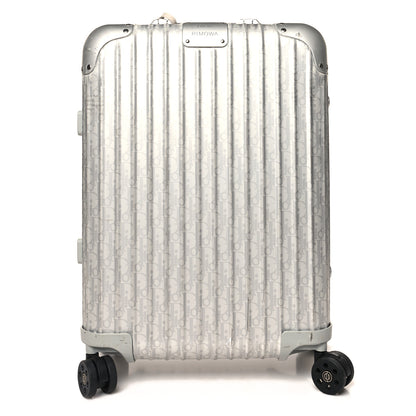 Christian Dior X RIMOWA Aluminum Gradient Cabin Luggage Silver 1 of 15