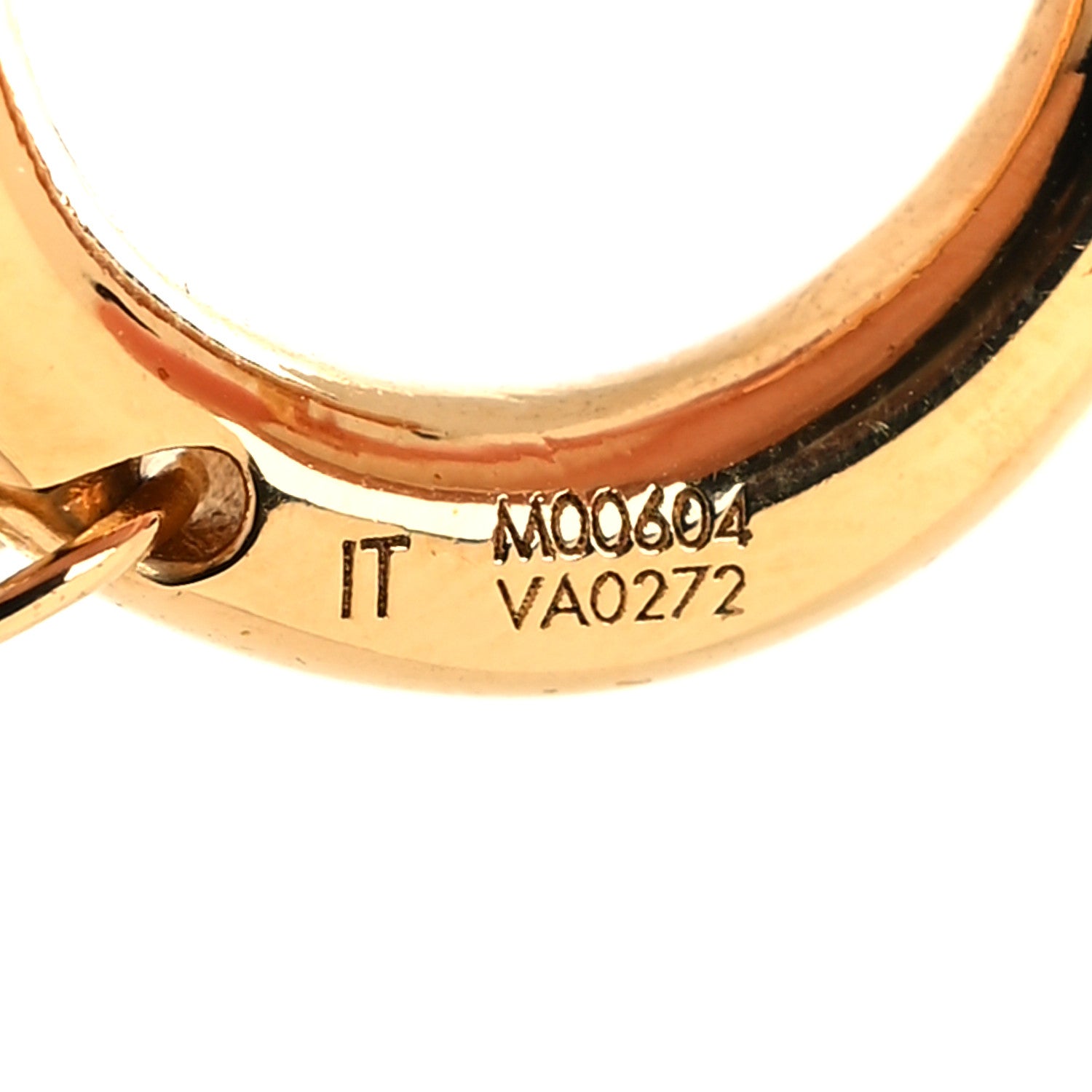 Louis Vuitton Metal Crystal My Blooming Hoop Earrings Gold 4 of 4