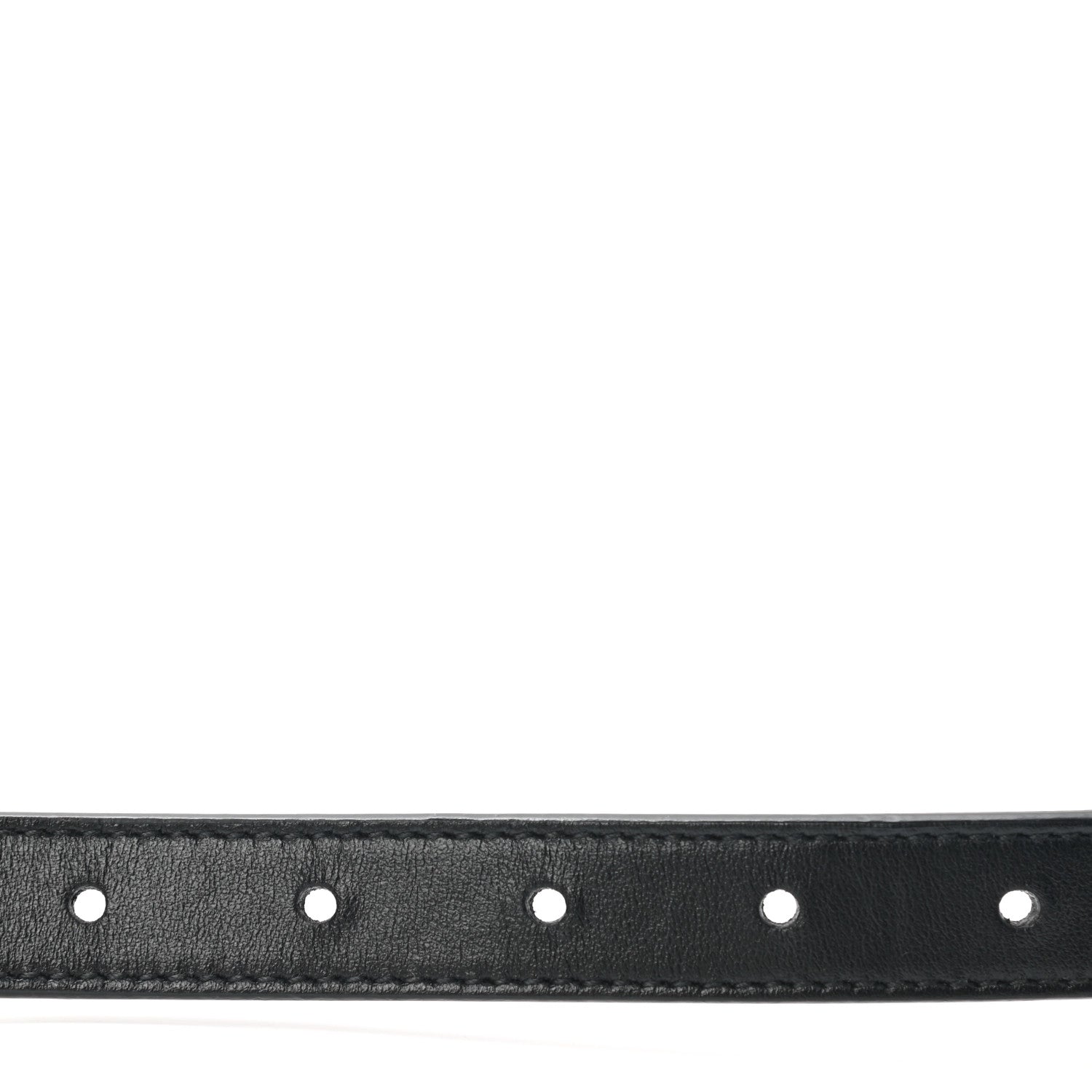 Gucci Calfskin Double G 20mm Belt 85 34 Black 5 of 5