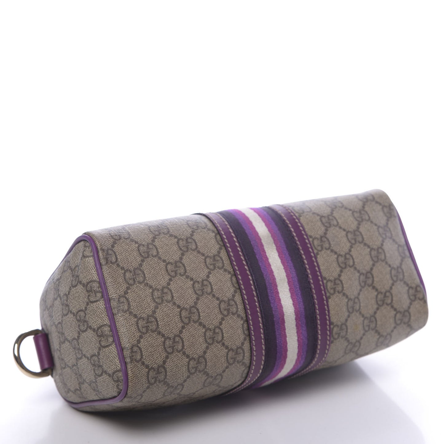 Monogram Vintage Web Small Boston Purple