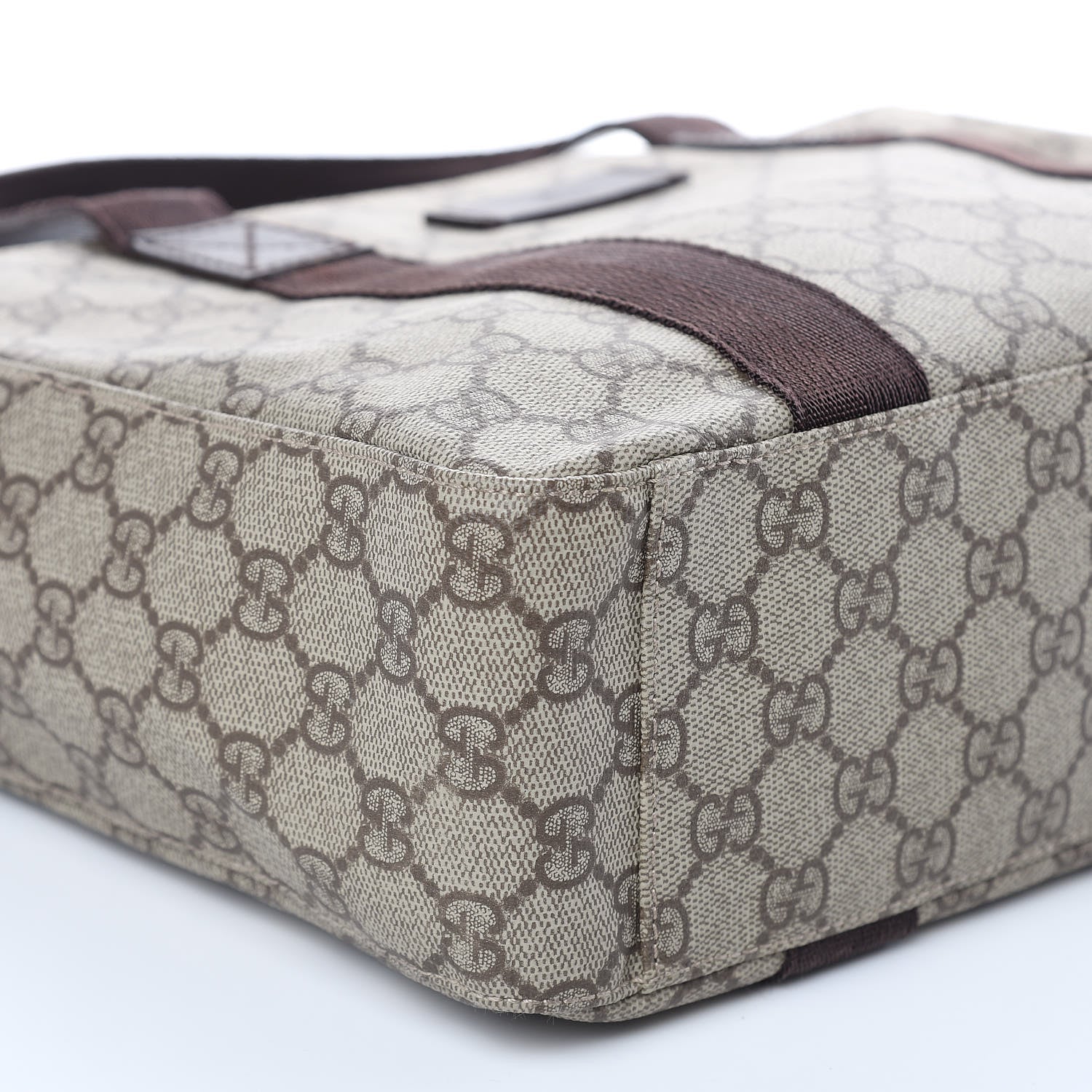 Gucci Monogram Small Tote Brown 10 of 12
