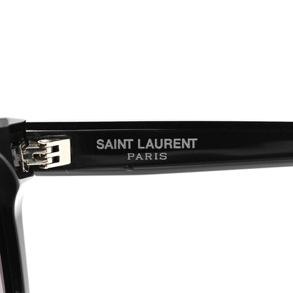 Saint Laurent Acetate Sunglasses SL M25/K Black 5 of 9