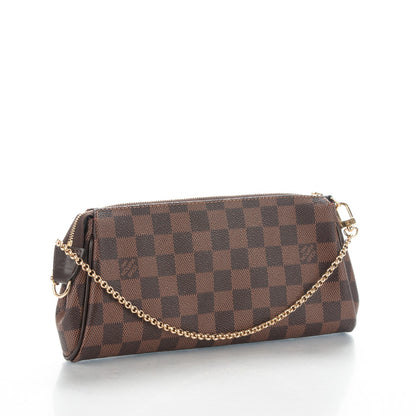 Louis Vuitton Damier Ebene Eva Clutch 3 of 7