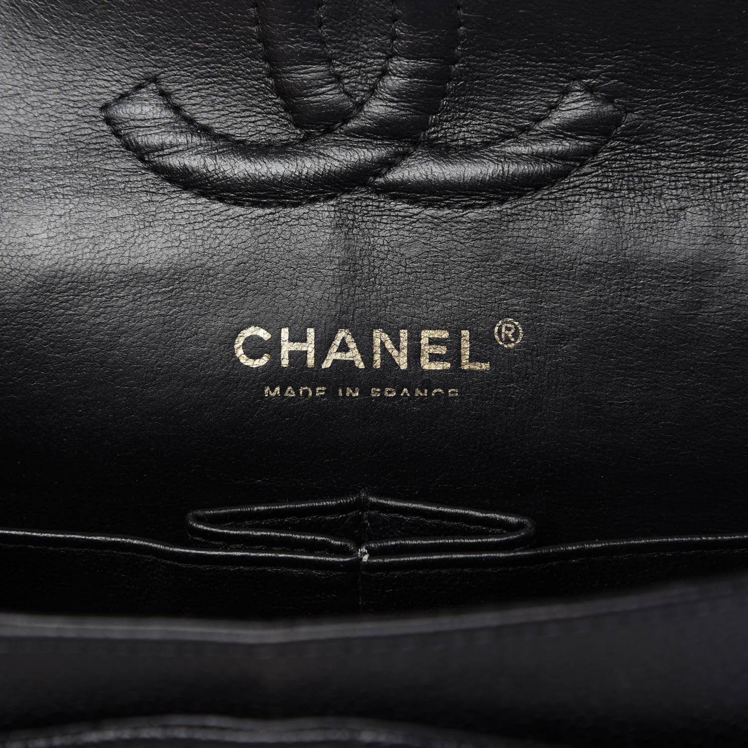 Chanel Caviar Quilted Medium Double Flap Black 8 of 9