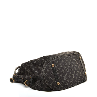 Louis Vuitton Denim Mahina XL Black 4 of 10
