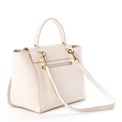 Celine Grained Calfskin Mini Belt Bag White 3 of 8