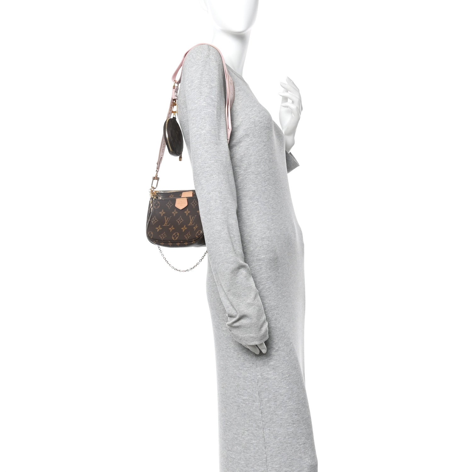 Louis Vuitton Monogram Multi Pochette Accessories Rose Clair 2 of 11