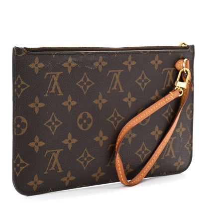 Louis Vuitton Monogram Neverfull MM GM Pochette 3 of 8