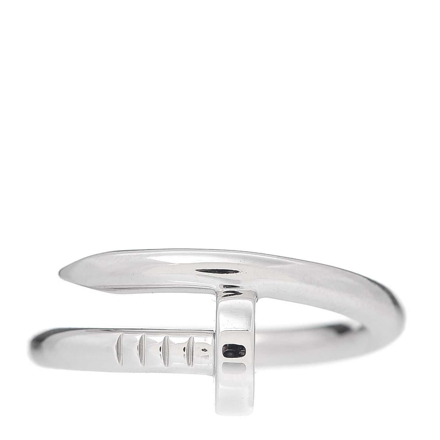 18K White Gold Juste Un Clou Ring 57 8