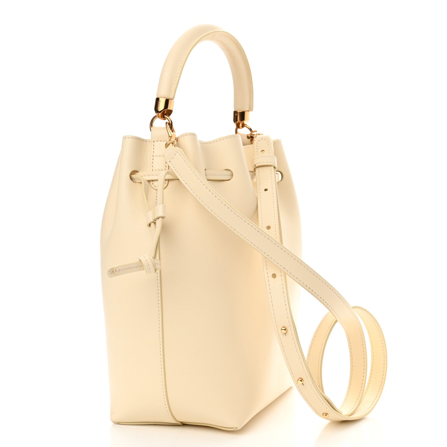 Mansur Gavriel Calfskin Mini Movimento Bag Crema 3 of 14