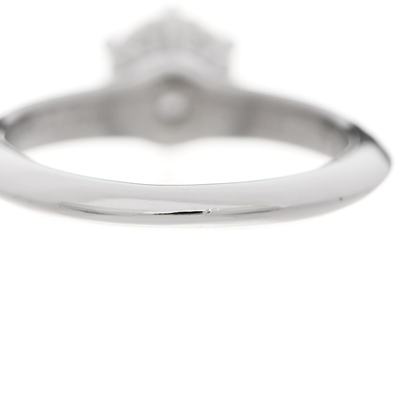 Platinum Diamond 1.01ct Solitaire Engagement Ring 47 4