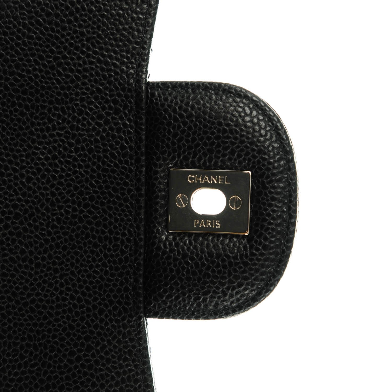 Chanel Caviar Quilted Jumbo Double Flap Black 5 of 8