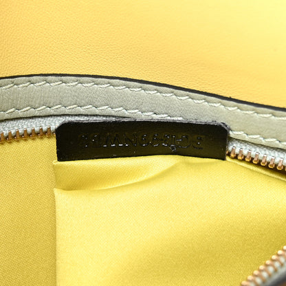 Valentino Garavani Nappa Watercolor Rockstud Wristlet Clutch Rose Green Yellow Sky 7 of 21