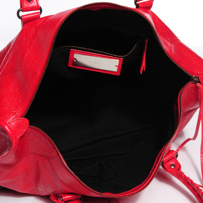 Balenciaga Agneau Classic Hardware Work Rouge Cardinal 5 of 13