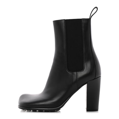 Bottega Veneta Calfskin Storm Chelsea Boots 38.5 Black 1 of 15