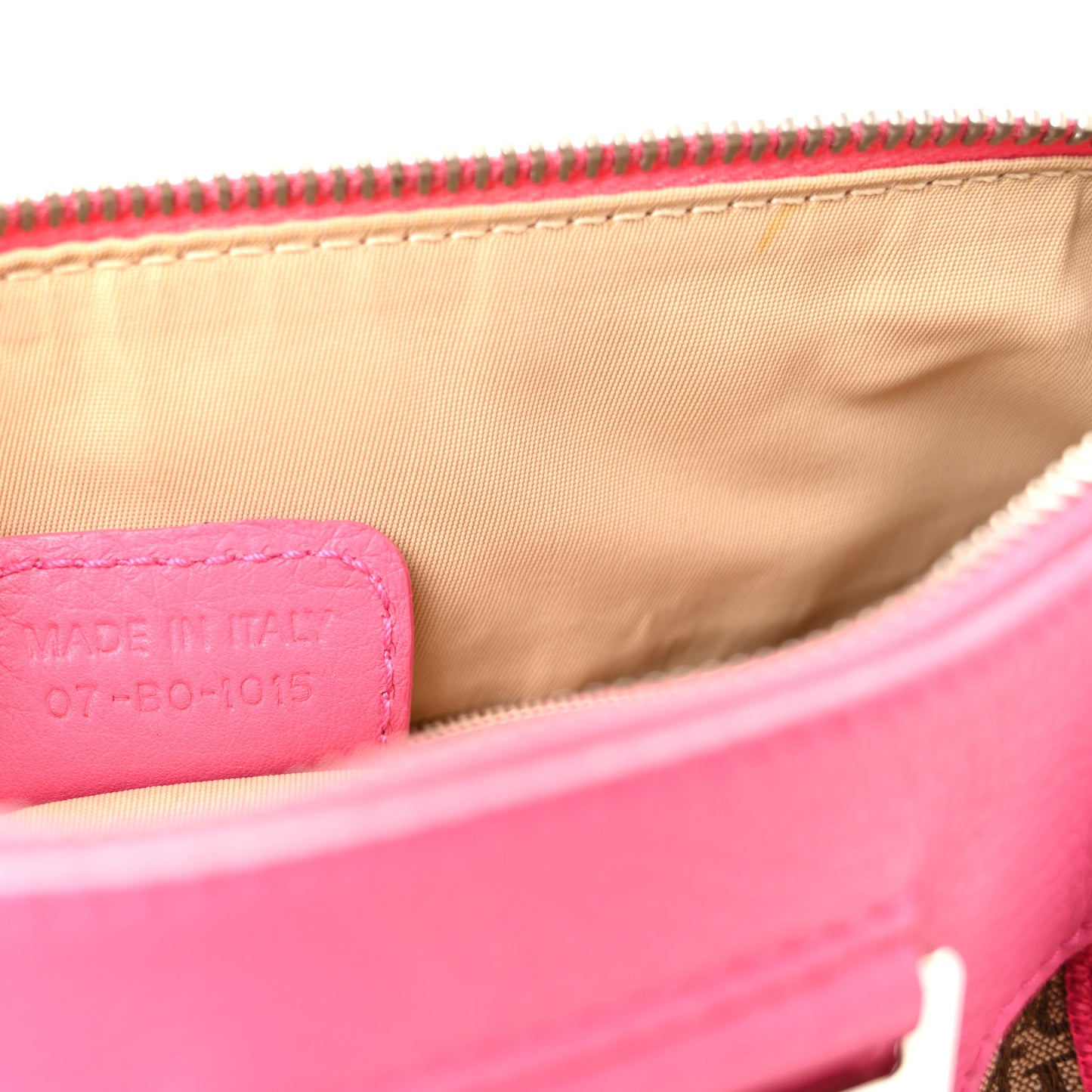 Monogram Street Chic Boston Pink Beige