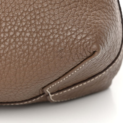 Hermes Taurillon Clemence Double Sens 36 Etoupe Ebene 16 of 20