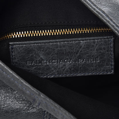 Balenciaga Agneau Giant 21 Gold Hardware Maxi Besace Messenger Anthracite 6 of 7