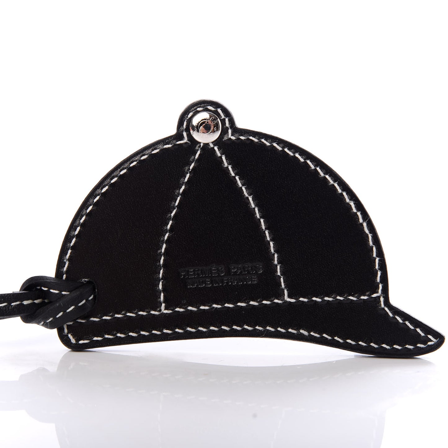Swift Paddock Bombe Bag Charm Bleu Saint Cyr Rouge H