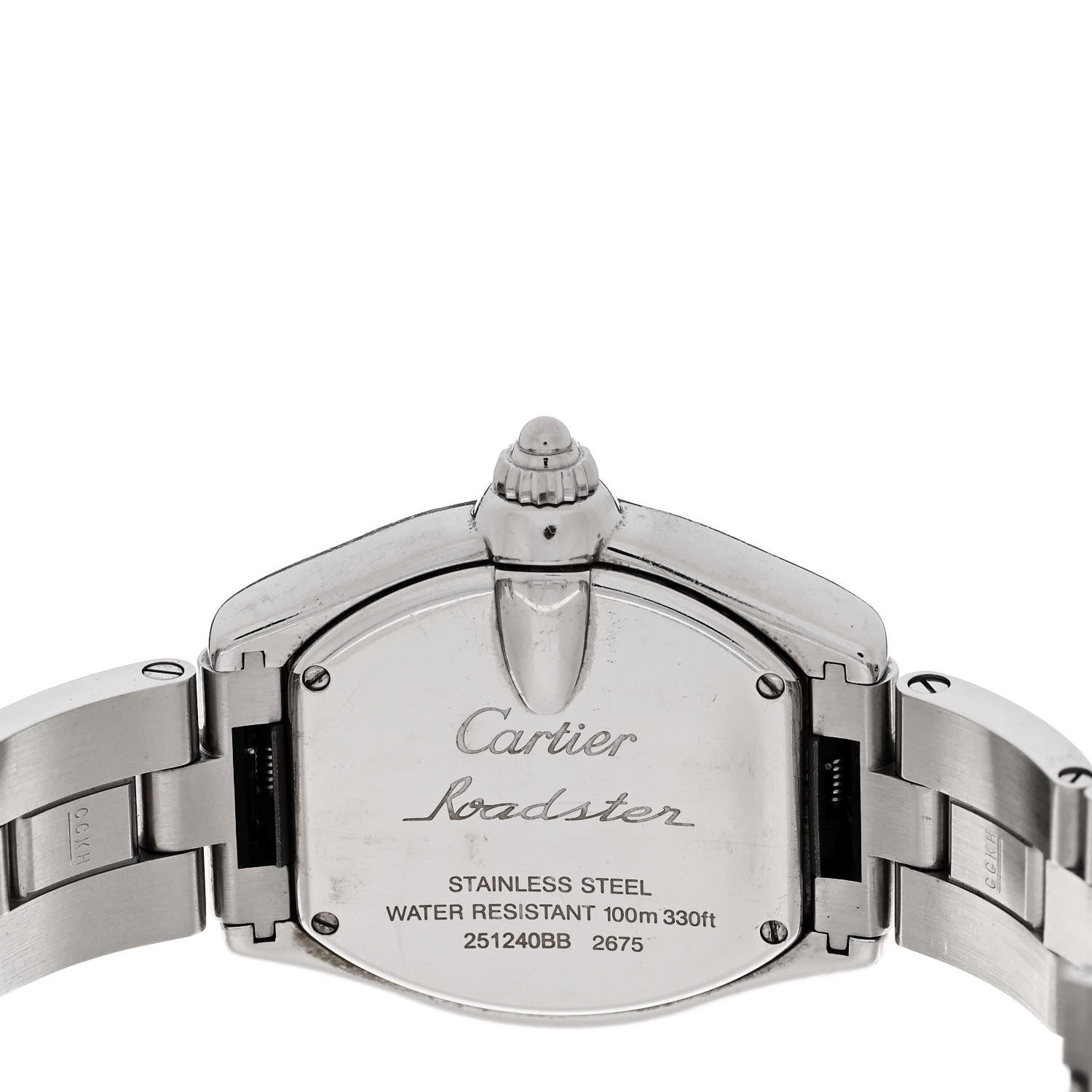 Cartier Stainless Steel 31mm Roadster Quartz Watch 4 of 4