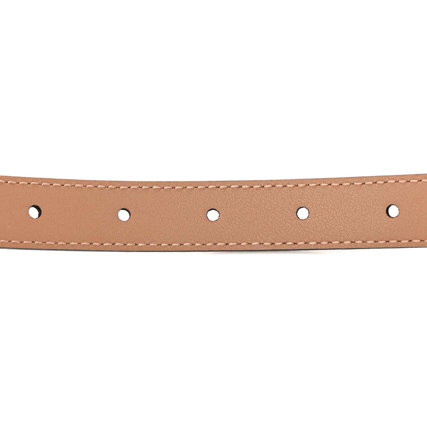 Azalea Calfskin Enamel Monochrome Double G 20mm Belt 80 32 Camelia