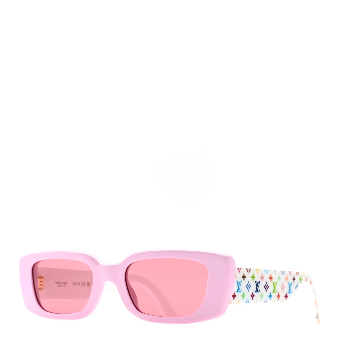 LV X TM Acetate Monogram Multicolor Sunglasses Z2711W Pink