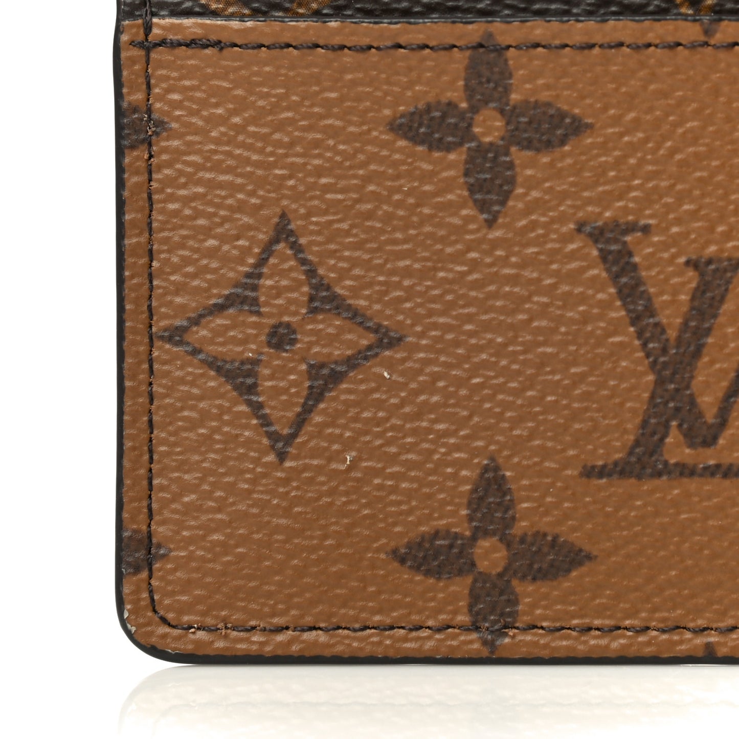 Reverse Monogram Card Holder