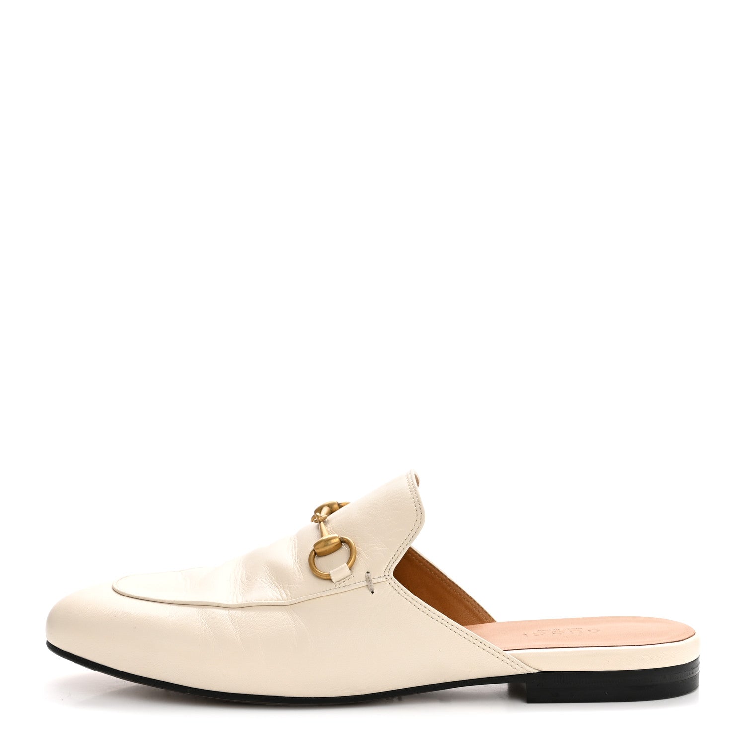 Gucci Malaga Kid Womens Princetown Slippers 38 Mystic White 1 of 10