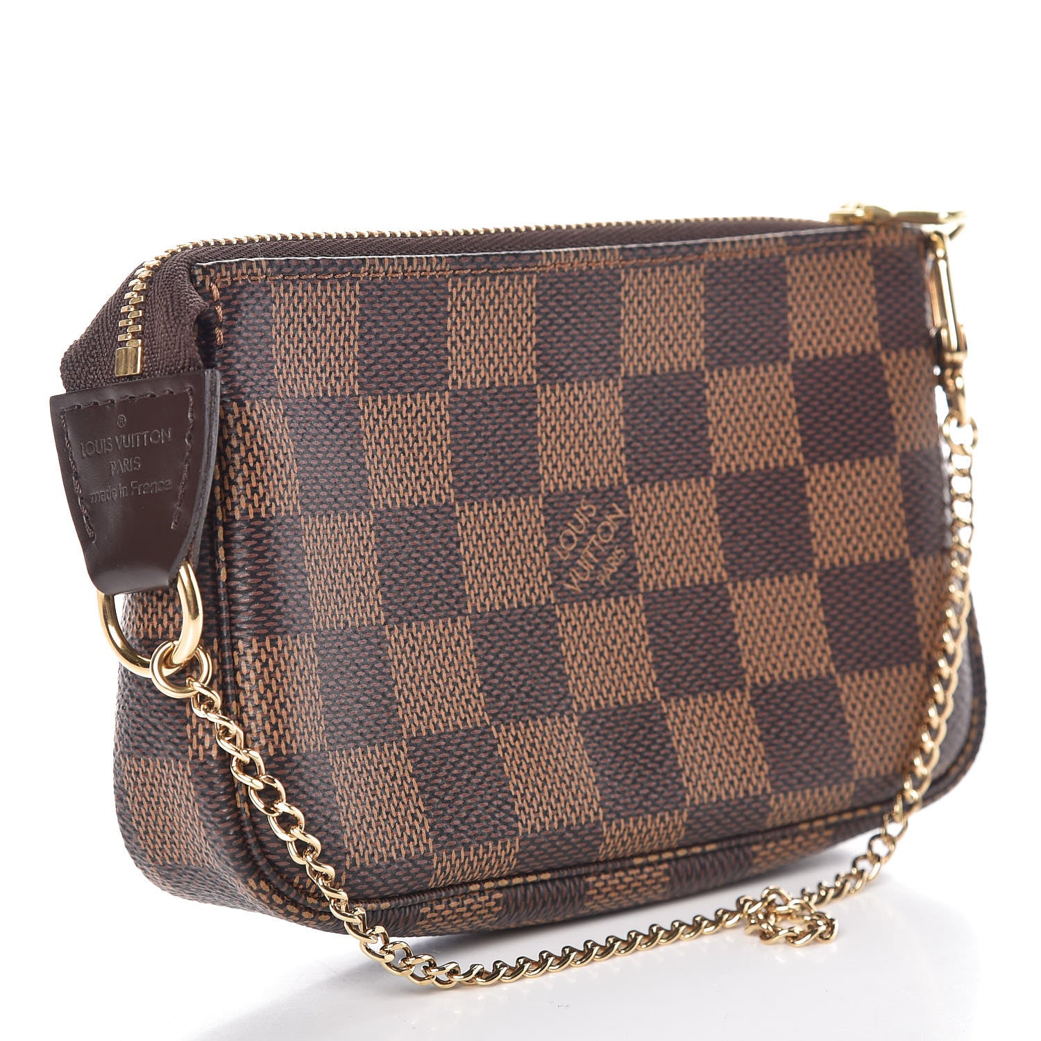Louis Vuitton Damier Ebene Mini Pochette Accessories 3 of 7