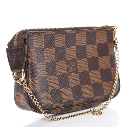Louis Vuitton Damier Ebene Mini Pochette Accessories 3 of 7